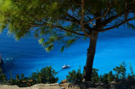 Yacht in the Mediterranean