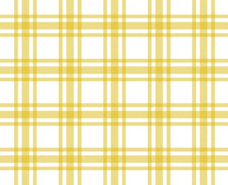 Yellow and white tablecloth pattern