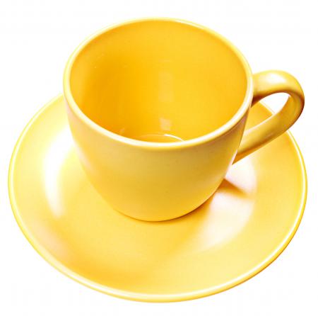 Yellow cup
