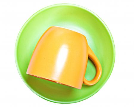 Yellow cup