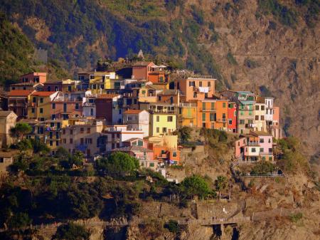 Yellow Orange and Brown Concrete Buildings