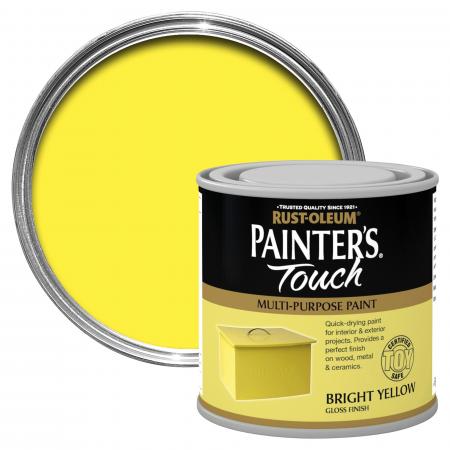 Yellow paint
