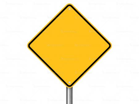 yellow sign