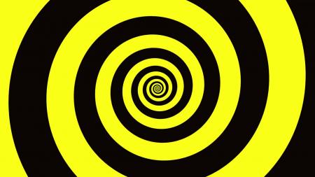 Yellow spiral