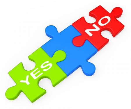 Yes No Shows Uncertainty And Decisions