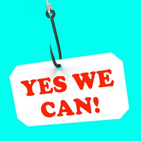 Yes We Can! On Hook Shows Teamwork And Optimism