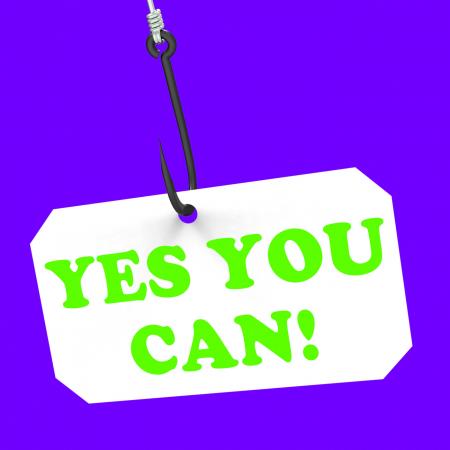 Yes You Can! On Hook Means Inspiration And Motivation