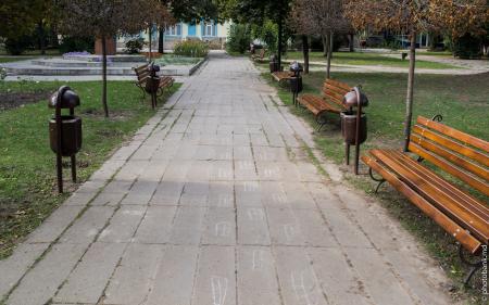 Бельцы, сквер Т.Г.Шевченко / Scuarul lui Taras Sevcenco, Balti / Taras Shevchenko Square, Balti