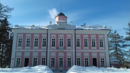 Дом-дворец на территории музея-заповедника А. С. Пушкина в посёлке Большие Вязёмы