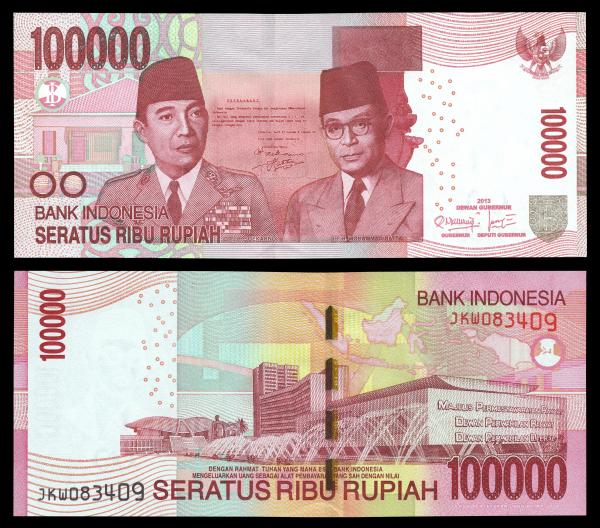 100 thousand rupiah
