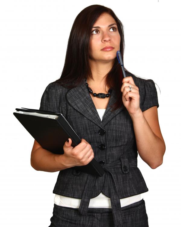 A Beautiful Young Business Woman