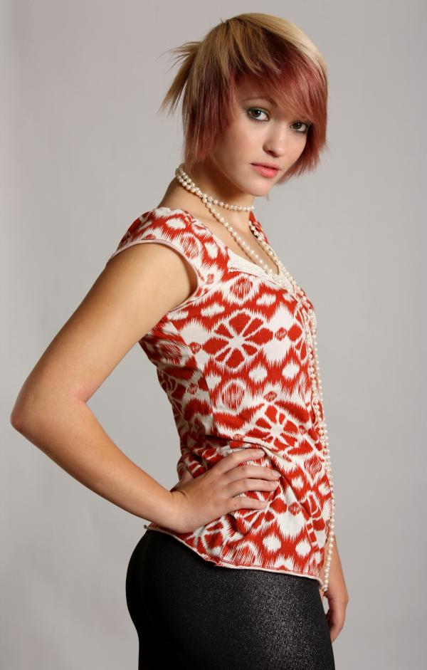 A beautiful young woman
