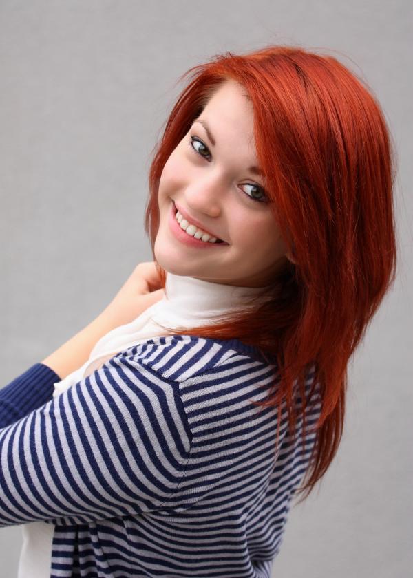 A beautiful young woman