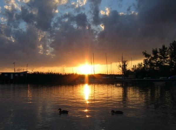 A blissful sunset