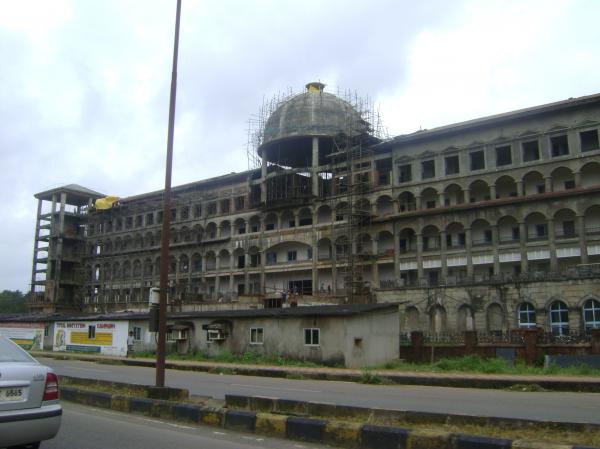 A building Construction in Goa