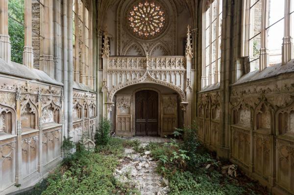A derelict Church.