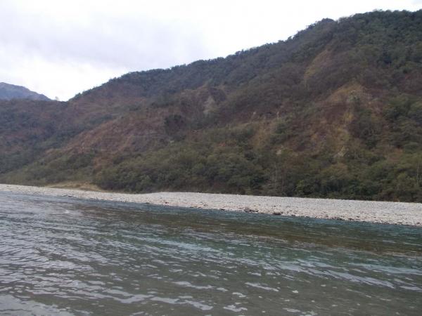 A lake in hillside