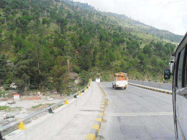 A road in manali