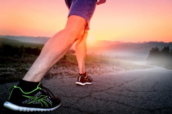 A Runner at Sunrise