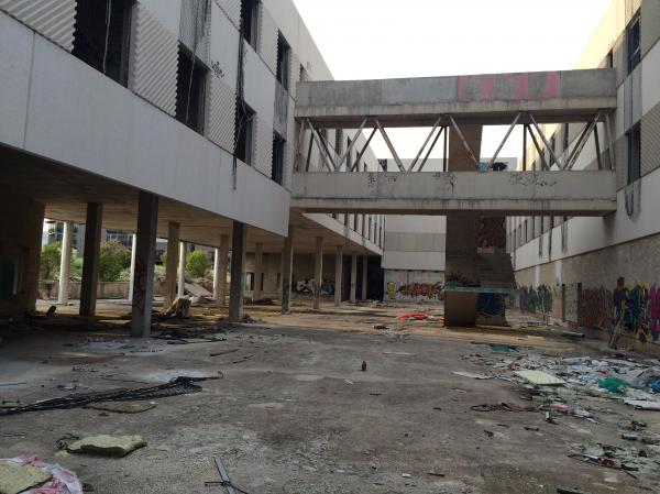 Abandoned building