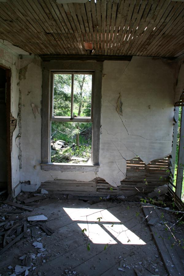 Abandoned house