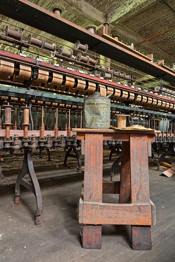 Abandoned Lonaconing Silk Mill - HDR