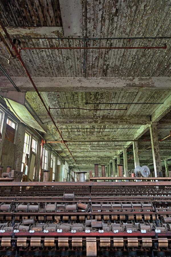 Abandoned Lonaconing Silk Mill - HDR