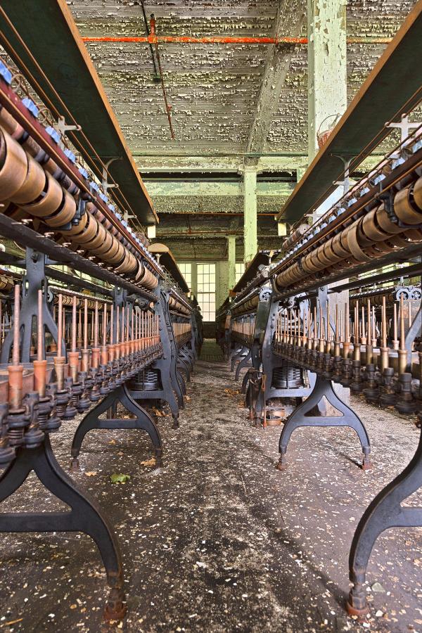 Abandoned Silk Mill - HDR