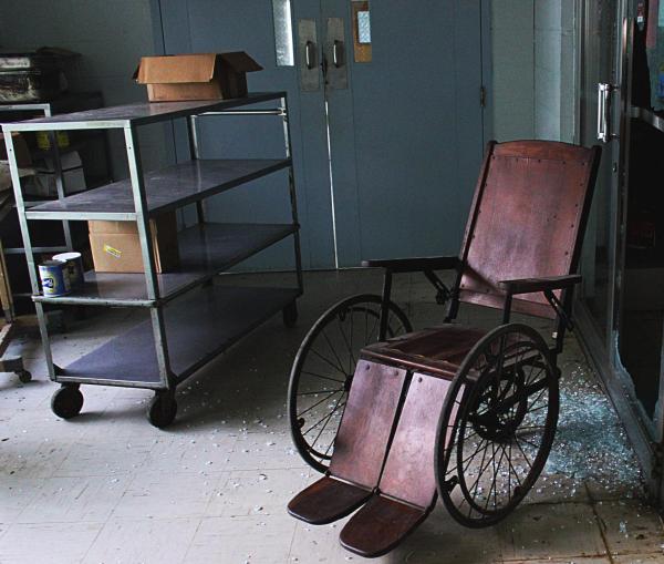 Abandoned Wheelchair