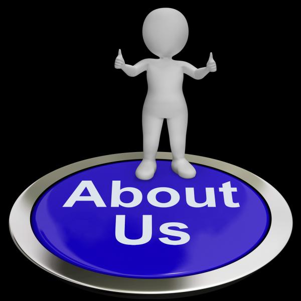 About Us Button Means Introduction Or Contact Section