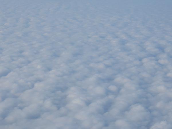 Above the clouds