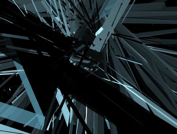 Abstract 3D render