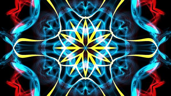 Abstract Fractal Art Wallpaper
