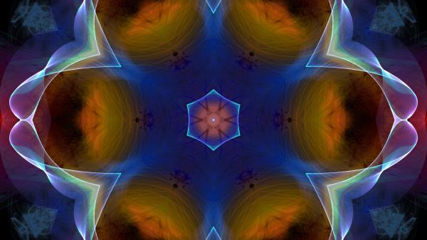 Abstract Fractal Art Wallpaper