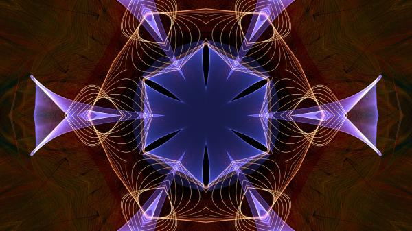 Abstract Fractal Art Wallpaper