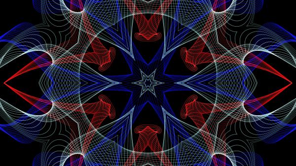 Abstract Fractal Art Wallpaper