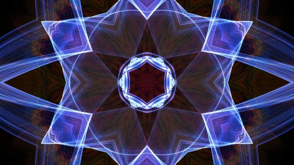 Abstract Fractal Art Wallpaper