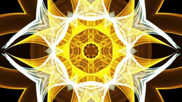 Abstract Fractal Art Wallpaper