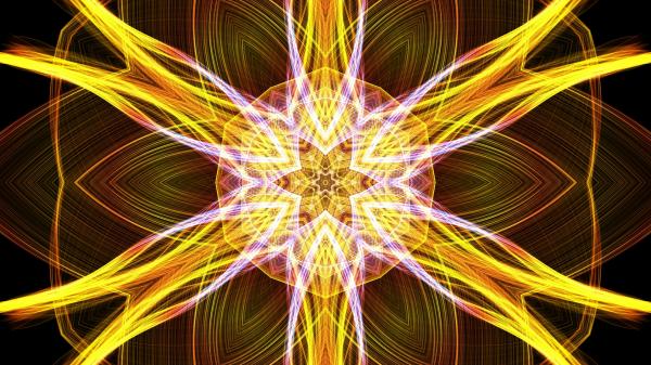 Abstract Fractal Art Wallpaper
