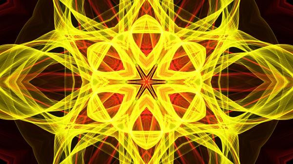 Abstract Fractal Art Wallpaper