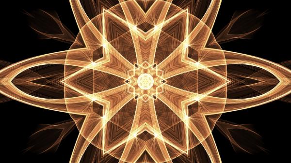 Abstract Fractal Art Wallpaper