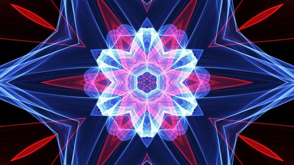 Abstract Fractal Art Wallpaper