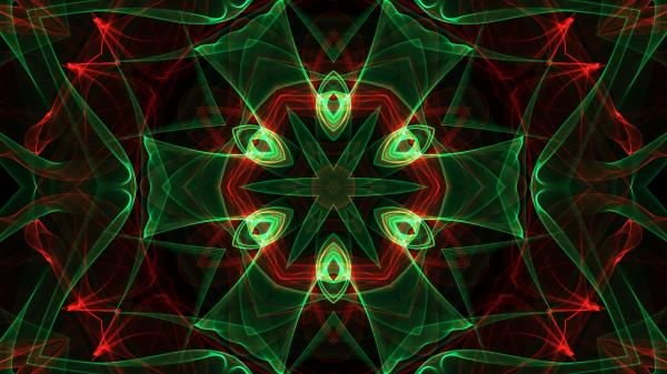 Abstract Fractal Art Wallpaper