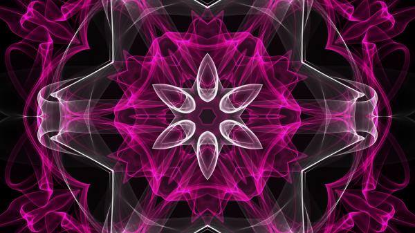 Abstract Fractal Art Wallpaper