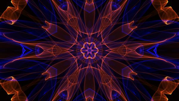 Abstract Fractal Art Wallpaper
