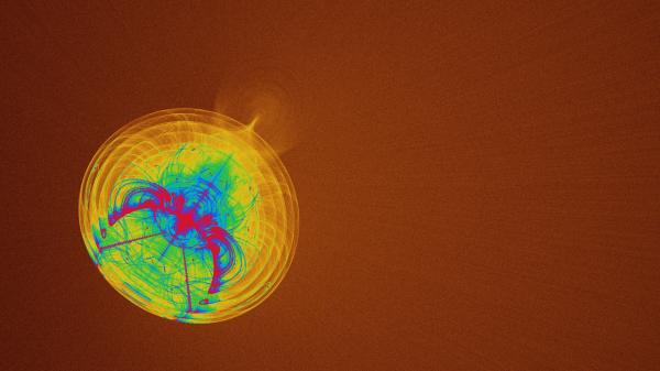 Abstract Fractal Art Wallpaper