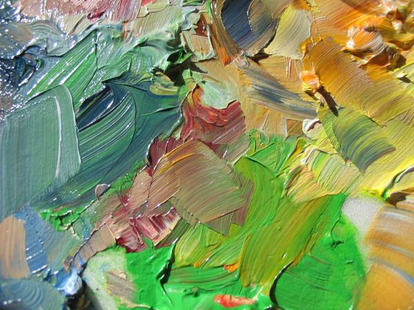 Abstract Paint Smears
