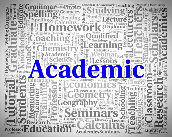 Academic Word Represents Military Academy And Academies