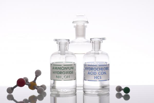 Acid and base solutions