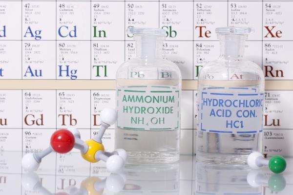 Acid and base solutions